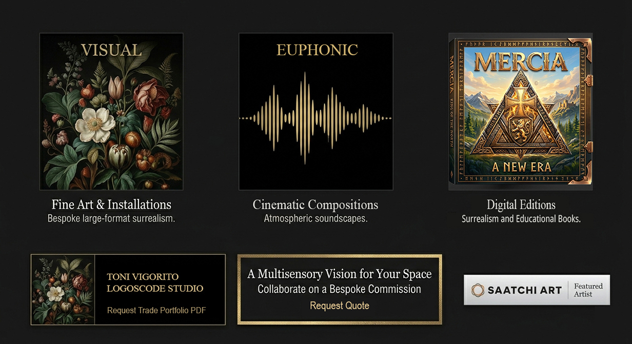 Toni Vigorito | Vision of Atmosphere | Graphic Abstract Fine Art | Cinematic Music Compositions | Logoscode Studio width=